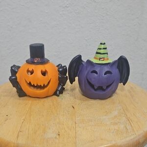Halloween Pumpkin and Bat Costume Accessories